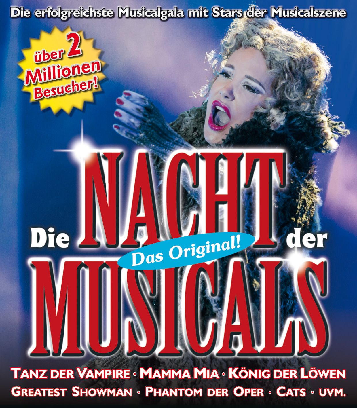 “Die Nacht der Musicals” am 16.2.2022: ABGESAGT!