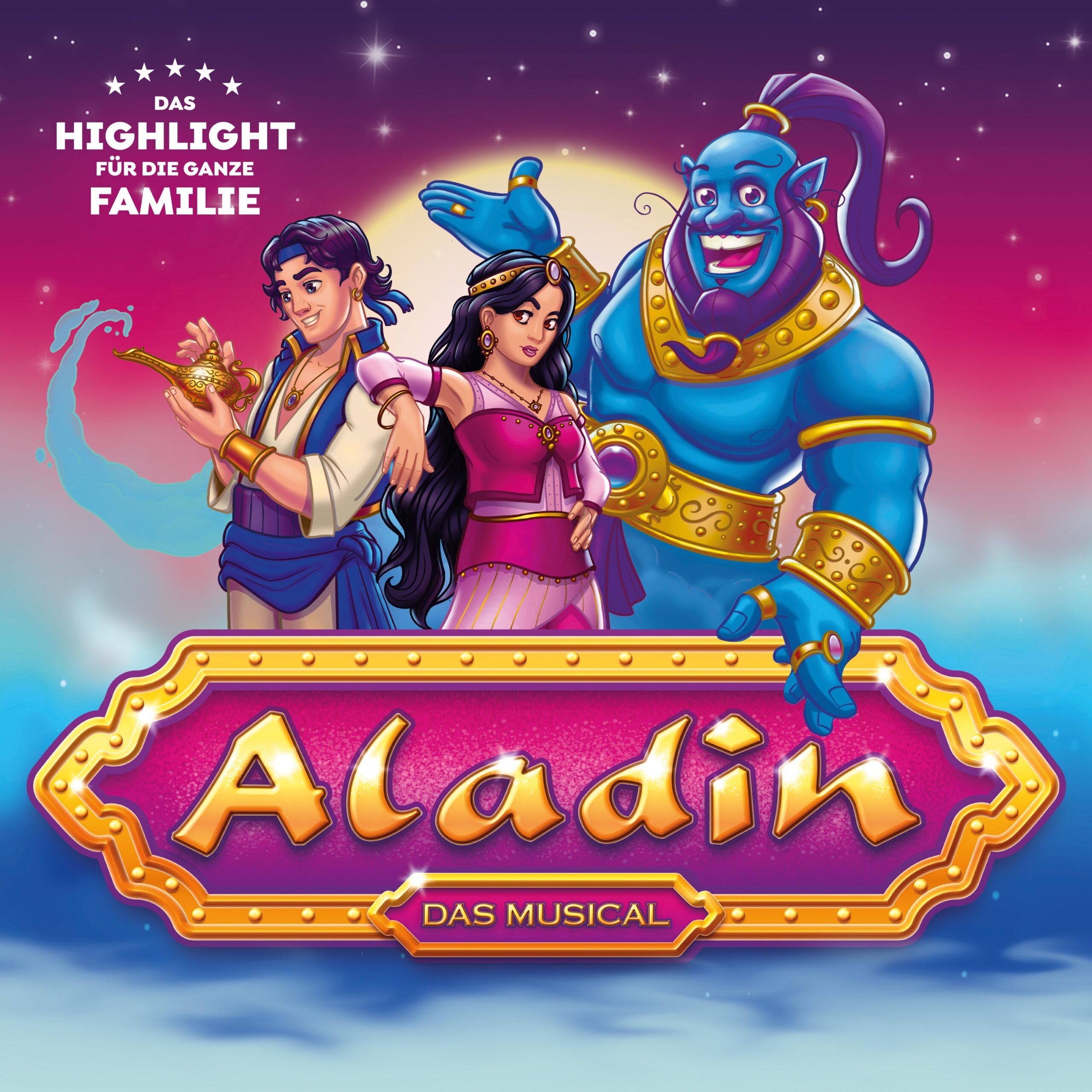 Aladin – das Musical am 22.1.2022 in Schwerin!