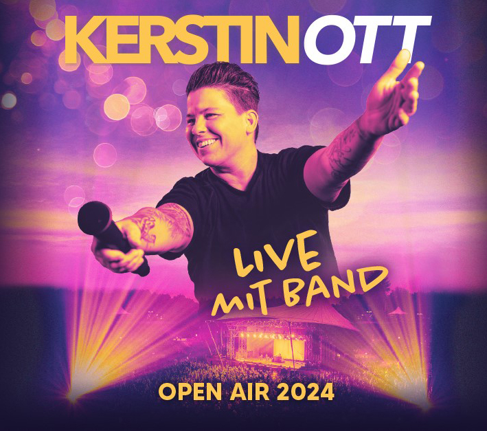 Kerstin Ott – Live mit Band – Open Air 2024 am 13.06.2024 auf der Freilichtbühne Schwerin!