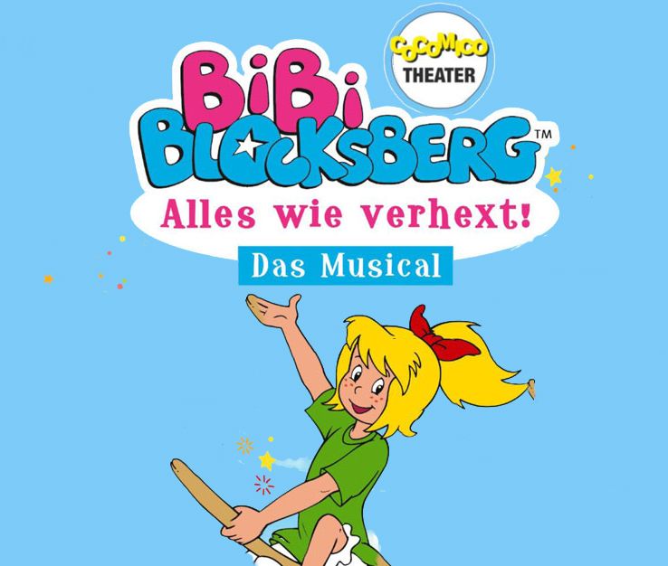 Bibi Blocksberg – Alles wie verhext! – Das Musical am 01.11.2024 in der Sport- und Kongresshalle Schwerin!
